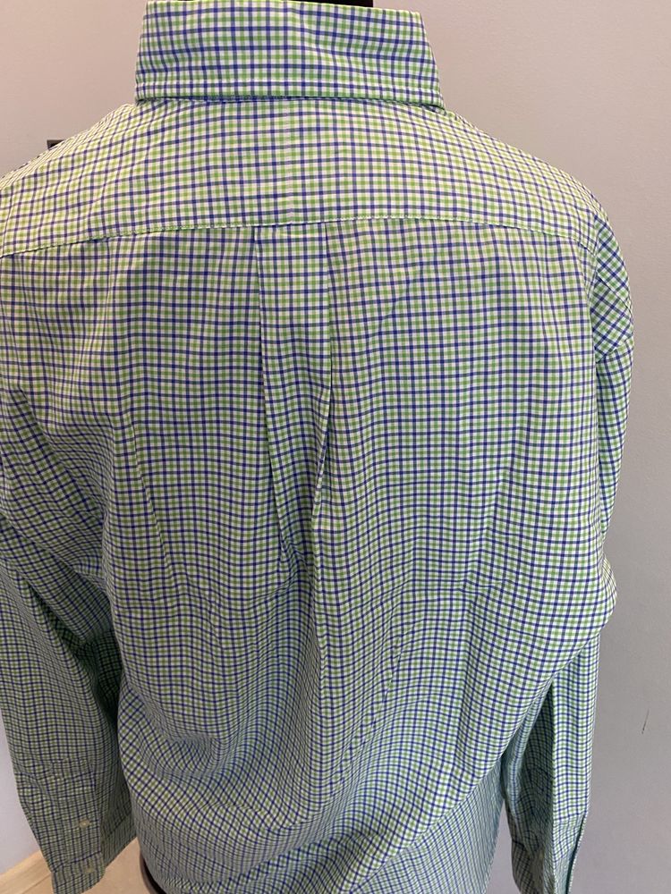 Ralph Lauren elegancka męska koszula w kratę r. M/L