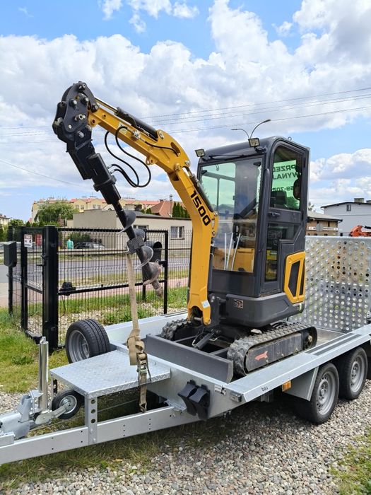 Wynajem Wypożyczalnia Minikoparka- Koparki świdra wiertni