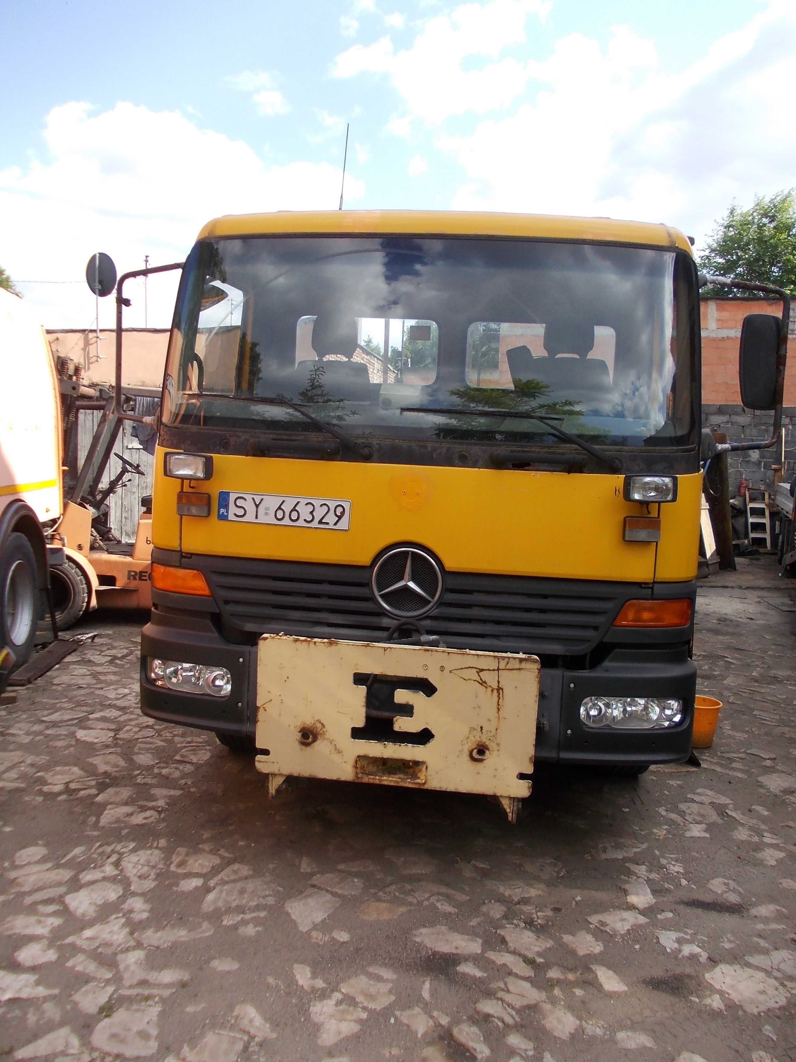 mercedes atego 815 i 917 pochodne rama z papierami dmc 15 ton czesci