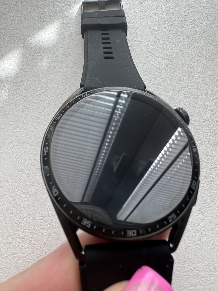 Smartwatch męski Huawei Watch GT 3 czarny jak nowy