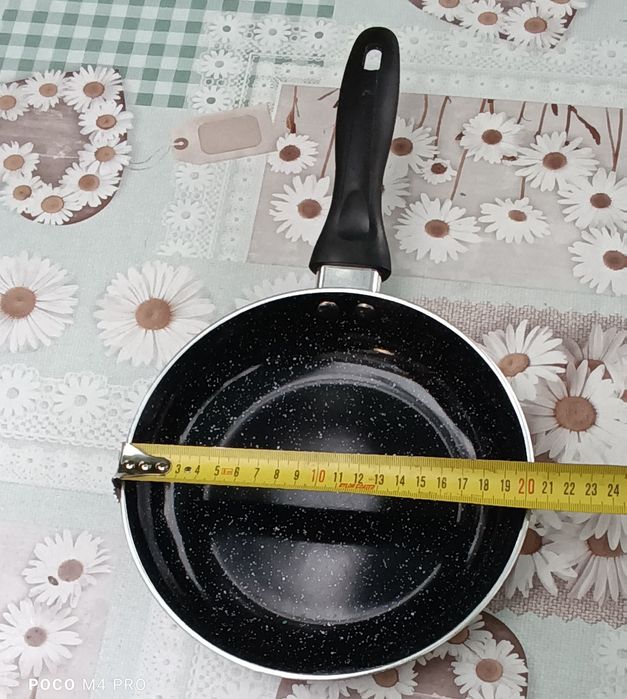 Сковорідка з кришкою Edenberg 20 см - 22 см - 24 см