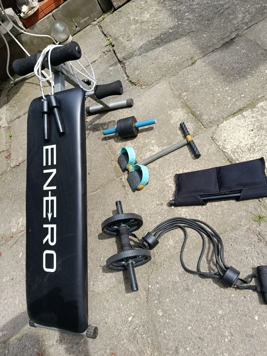 Ławka do brzuszków plus inne