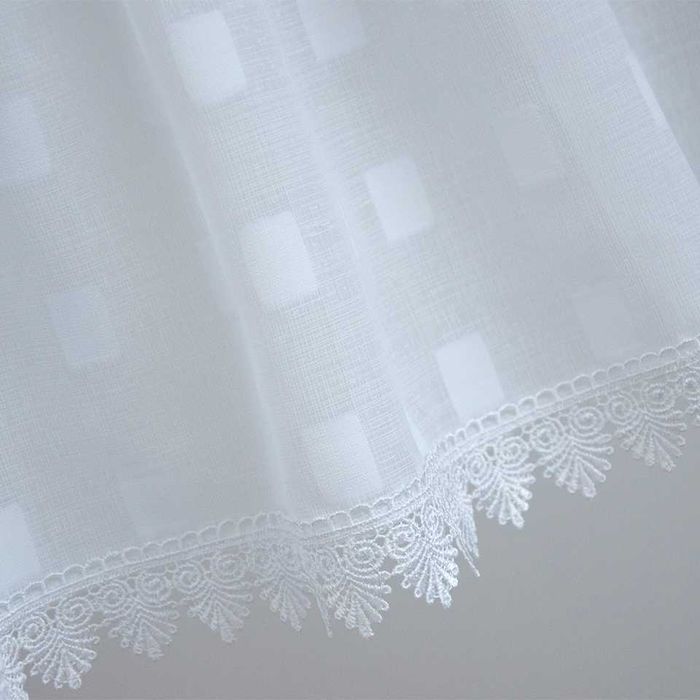 Zazdrostka, krótka firanka, kitchen curtain 110 x 40 cm