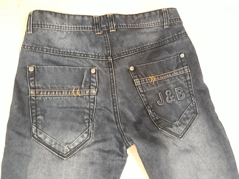 Spodnie jeans dżinsy 152-158 Nowe z regulacją w pasie! Wyprzedaż