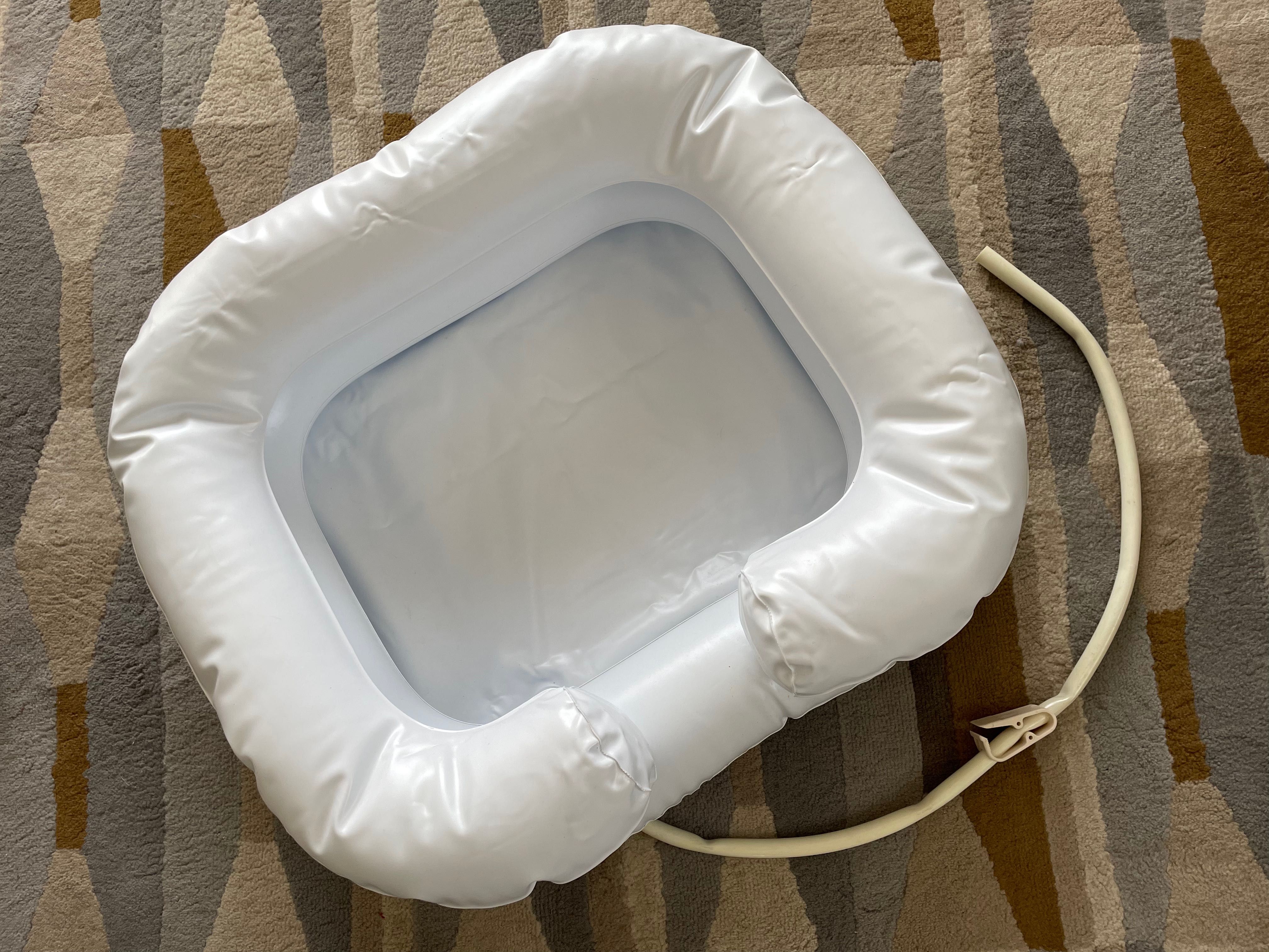 Lava cabeça insuflável para cama - NOVO