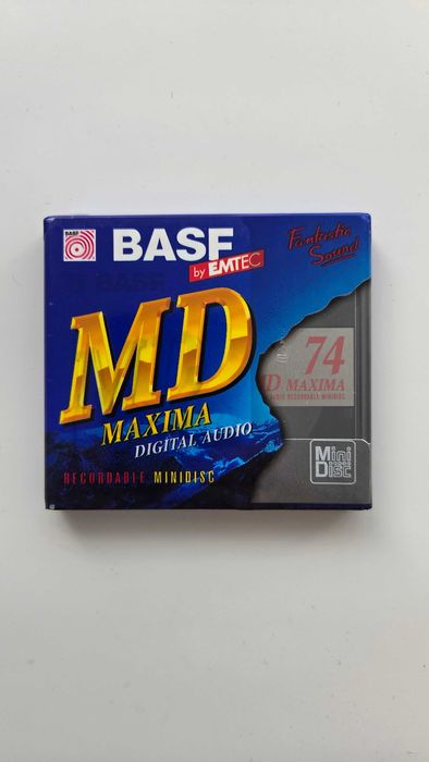 Minidisc Maxell Basf EMTEC 74 Maxima
