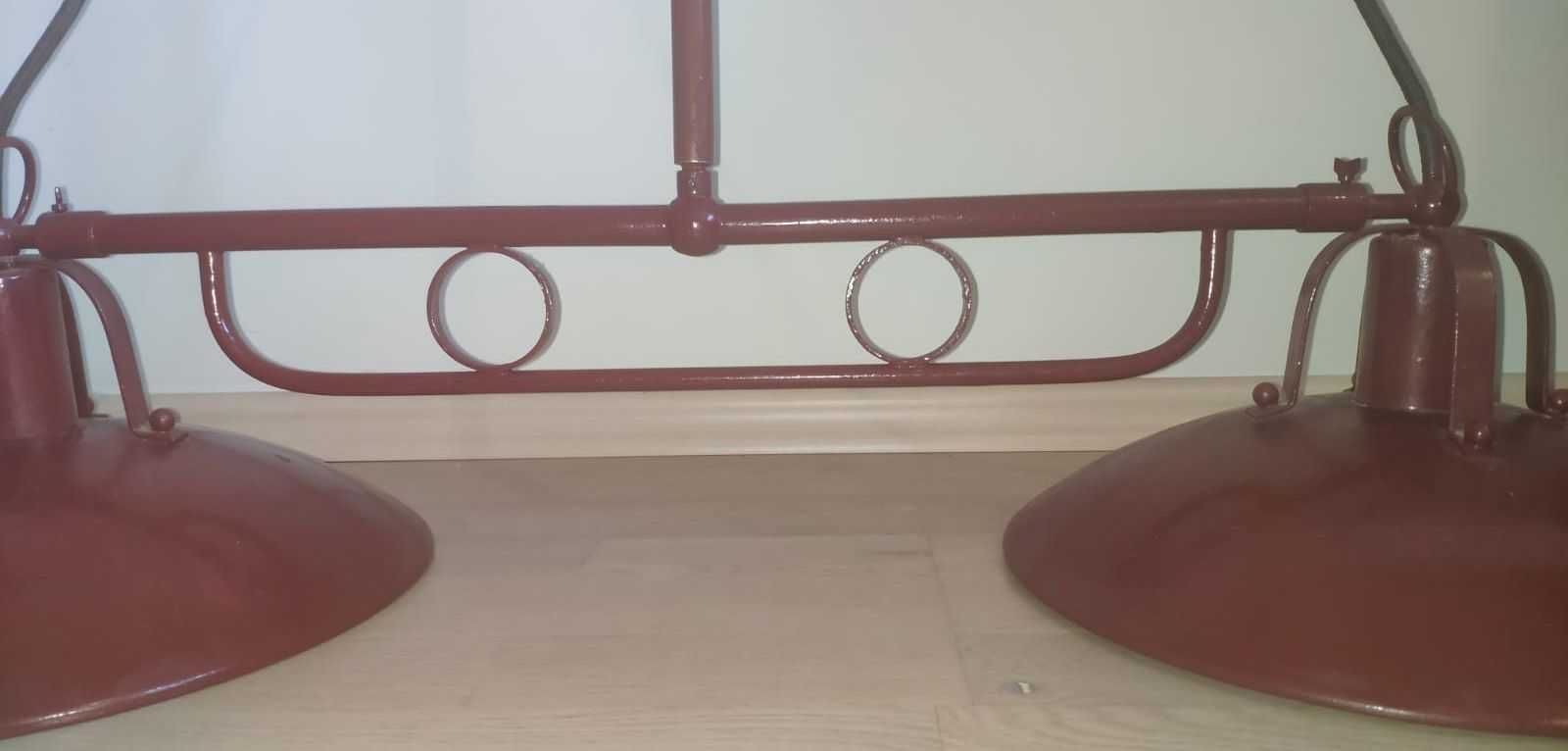 Lampa sufitowa klubowa regulowana szerokość kloszy