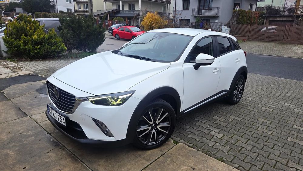 Mazda CX-3 2.0 150 KM 4X4 Automat Najbogatsza wersja Bezwypadkowa Serwis w ASO