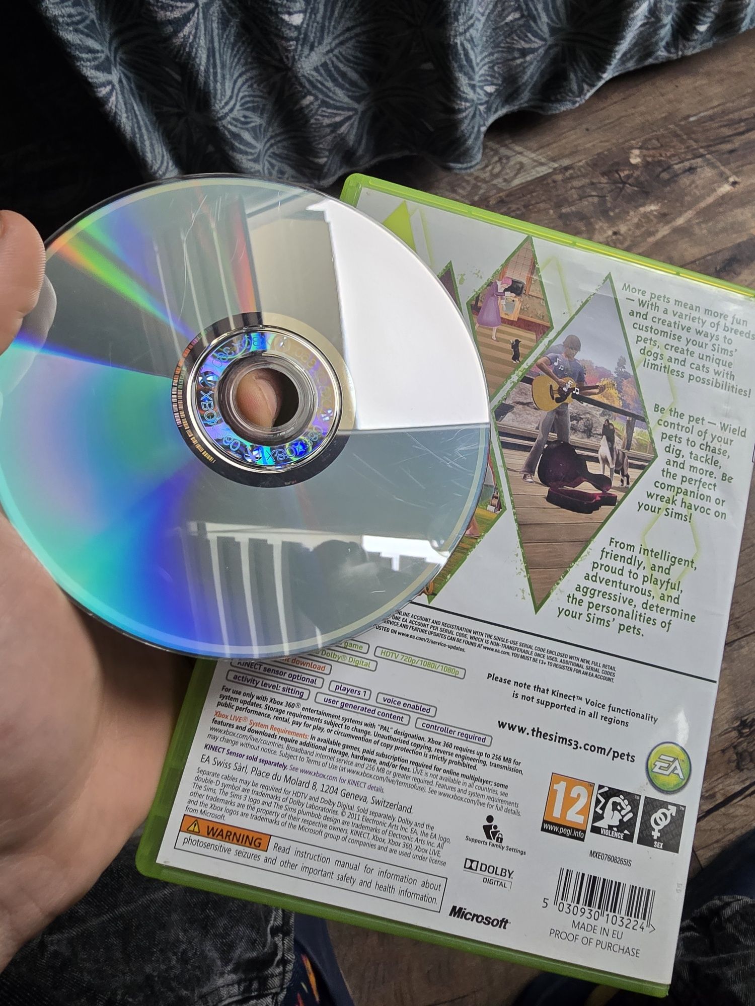 The Sims 3 Pets xbox 360 zwierzęta x360