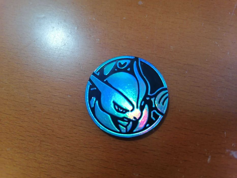Pokémon 2016 Moeda Azul Mega Mewtwo X Collectors Coin TCG XY Series