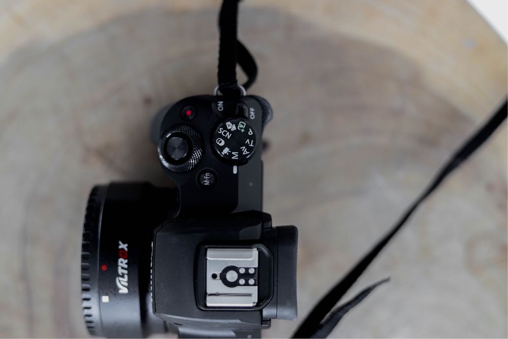 Aparat Canon M50 mark II + adapter i obiektyw