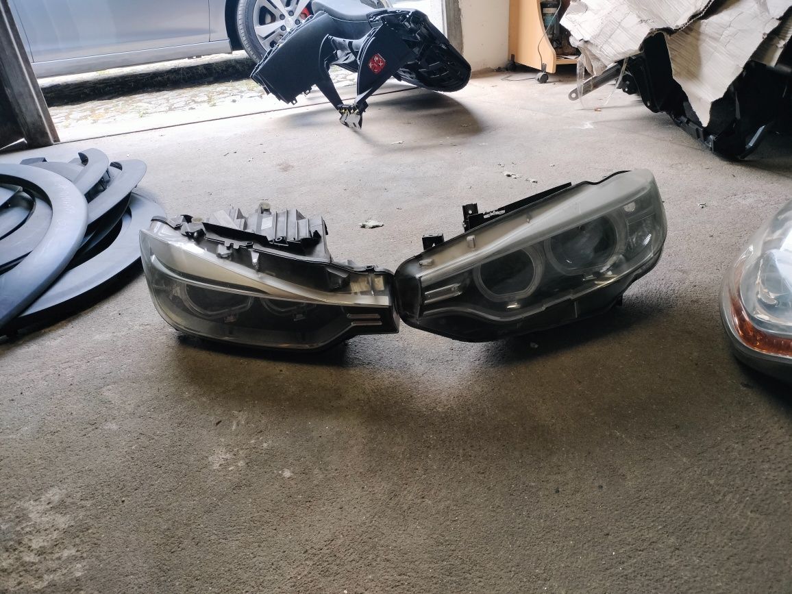 Faróis da frente BMW f 30 tem suporte