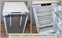 Chłodziarka / Lodówka do zabudowy Miele K 7233 E,wys.102.2cm, jak NOWA