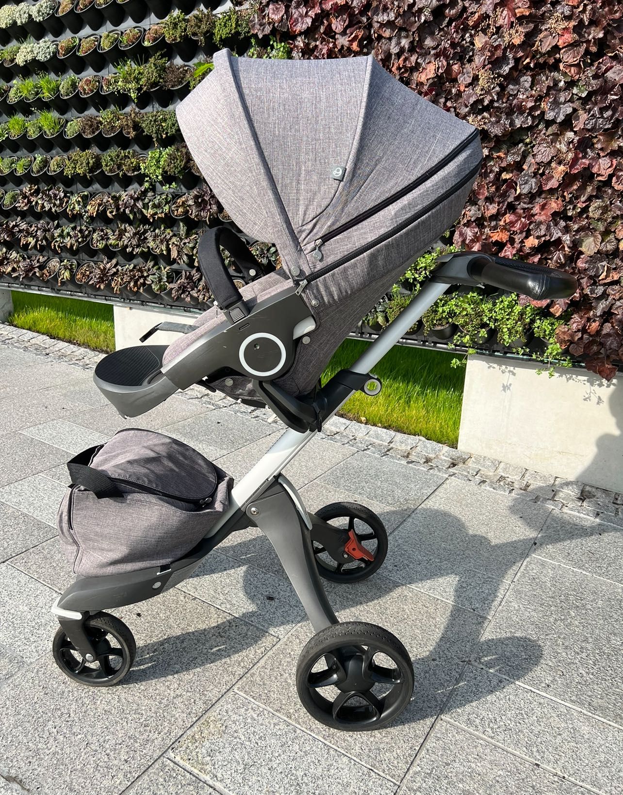 Wózek Stokke Xplory V5 Black Edition Black Melange 3w1