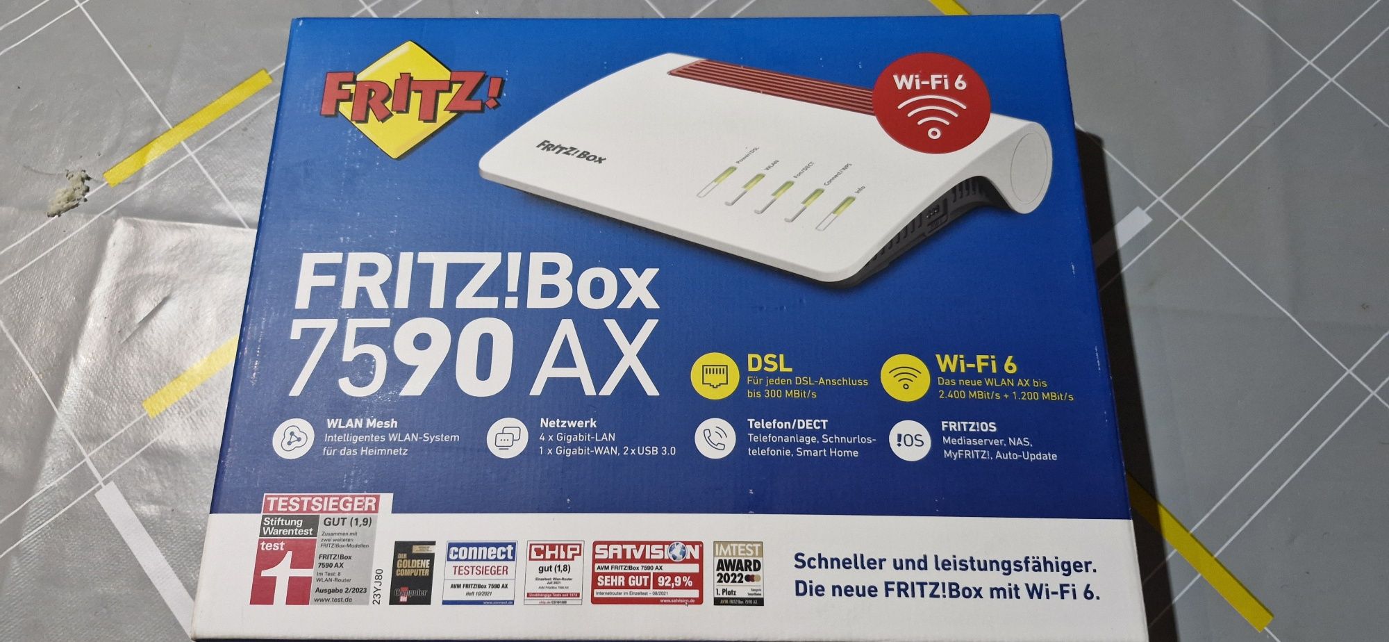 Router/Modem FritzBox 7590 AX