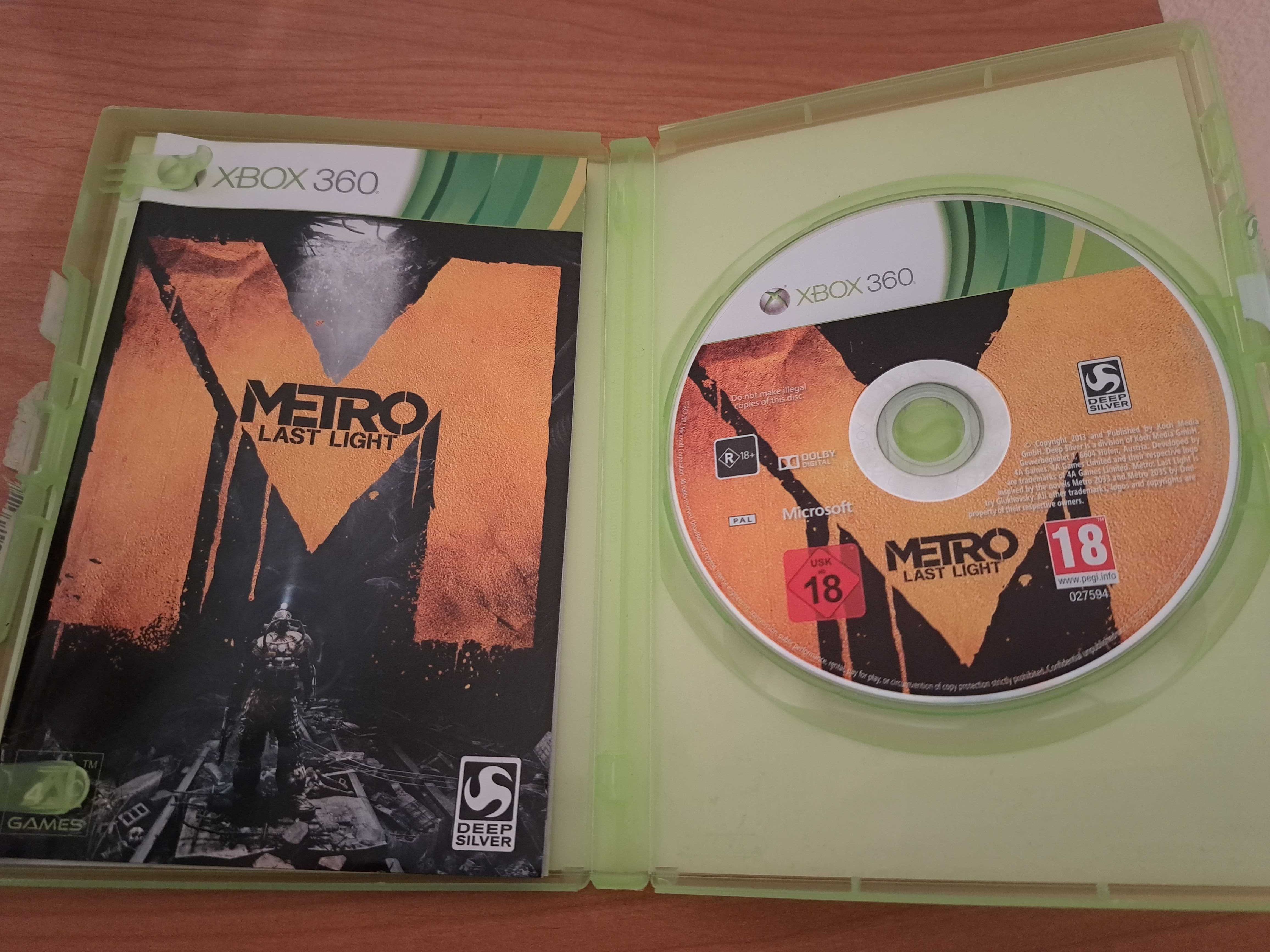 METRO Last Light XBOX 360
