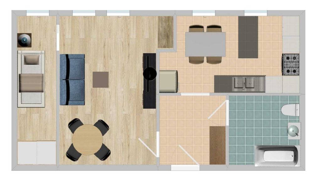 „46 m² przestrzeni w centrum Kłecka – jasne i gotowe do wprowadzenia!”