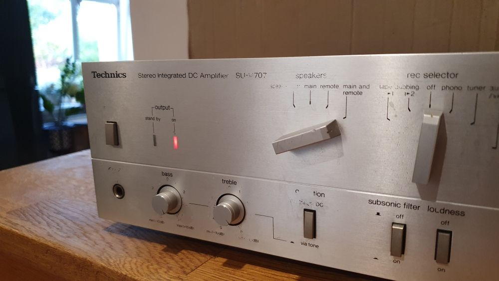 Wzmacniacz technics su-v 707