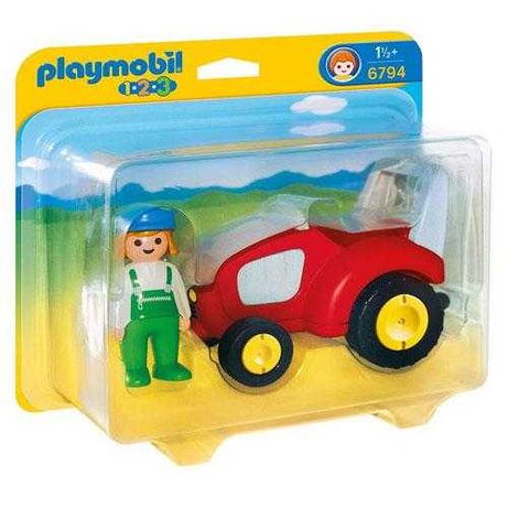 Playmobil 1.2.3  6794 Trator agrícola