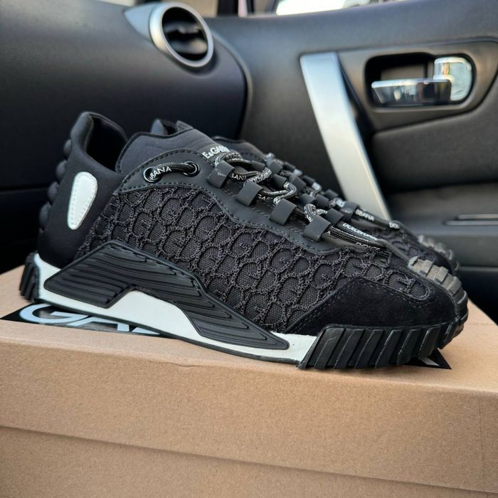 Розпродаж жіночі кросівки дольче Dolce&Gabana D&G NS1 Black white