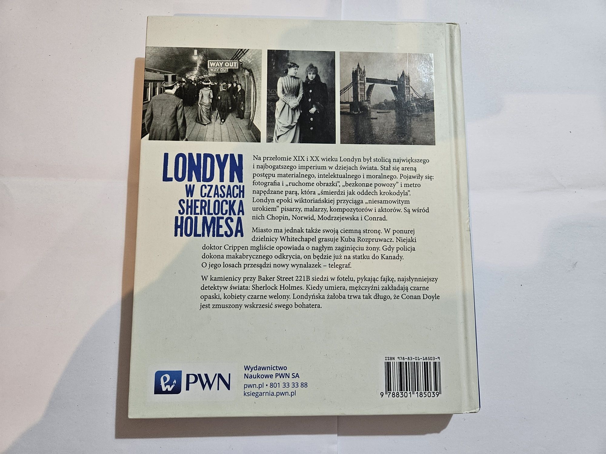 Londyn w czasach Sherlocka Holmesa Książka