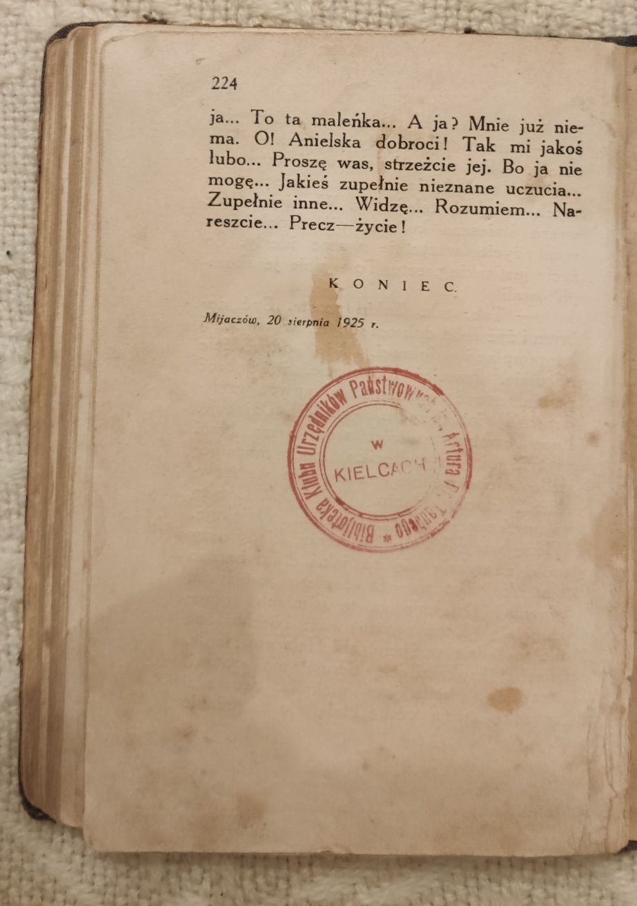 Spełnione marzenia A. Konar 1928r.