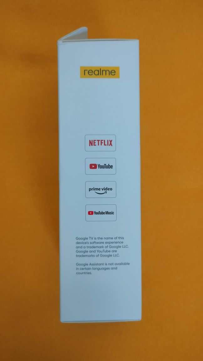 Realme 4K Smart Google TV Stick, ТВ-приставка Глобальная версия. Новая