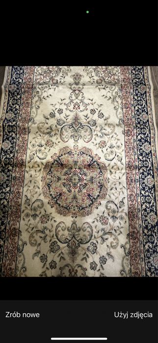 Dywanik/chodnik jasny lub granat