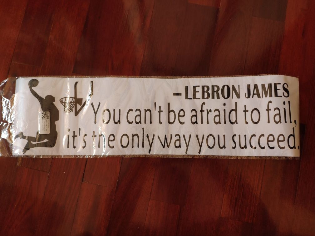 Autocolante Vinil de Parede LeBron James