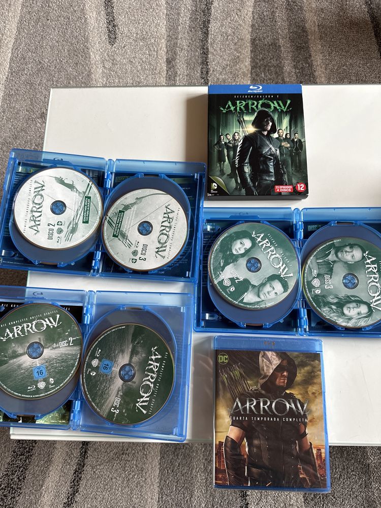 Série Arrow: 1,2,3,4! Em formato Bluray! Legendas PT!