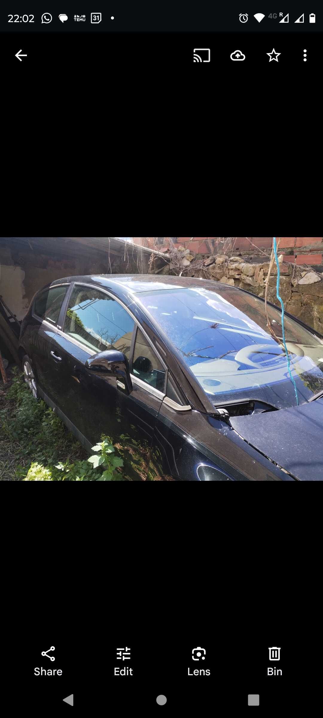Citroen C4 coupé preto