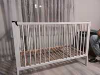 Łóżeczko 120x60 z materacem