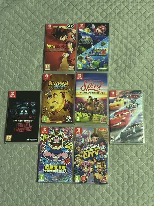 Pack de jogos nintendo switch