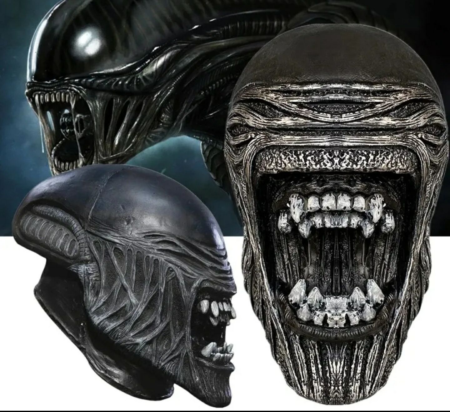 Máscara Alien Látex