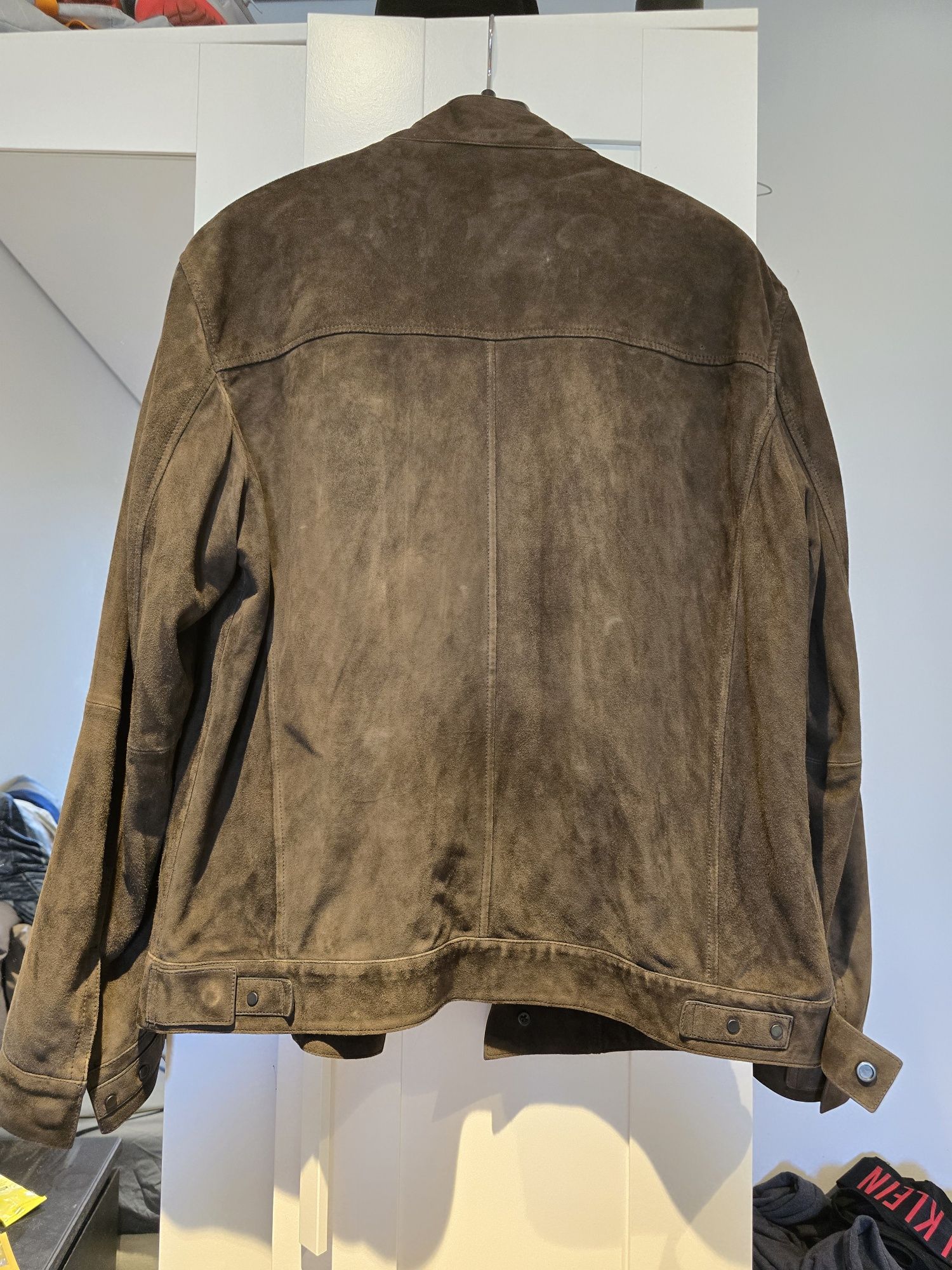 Casaco de camurça Massimo Dutti