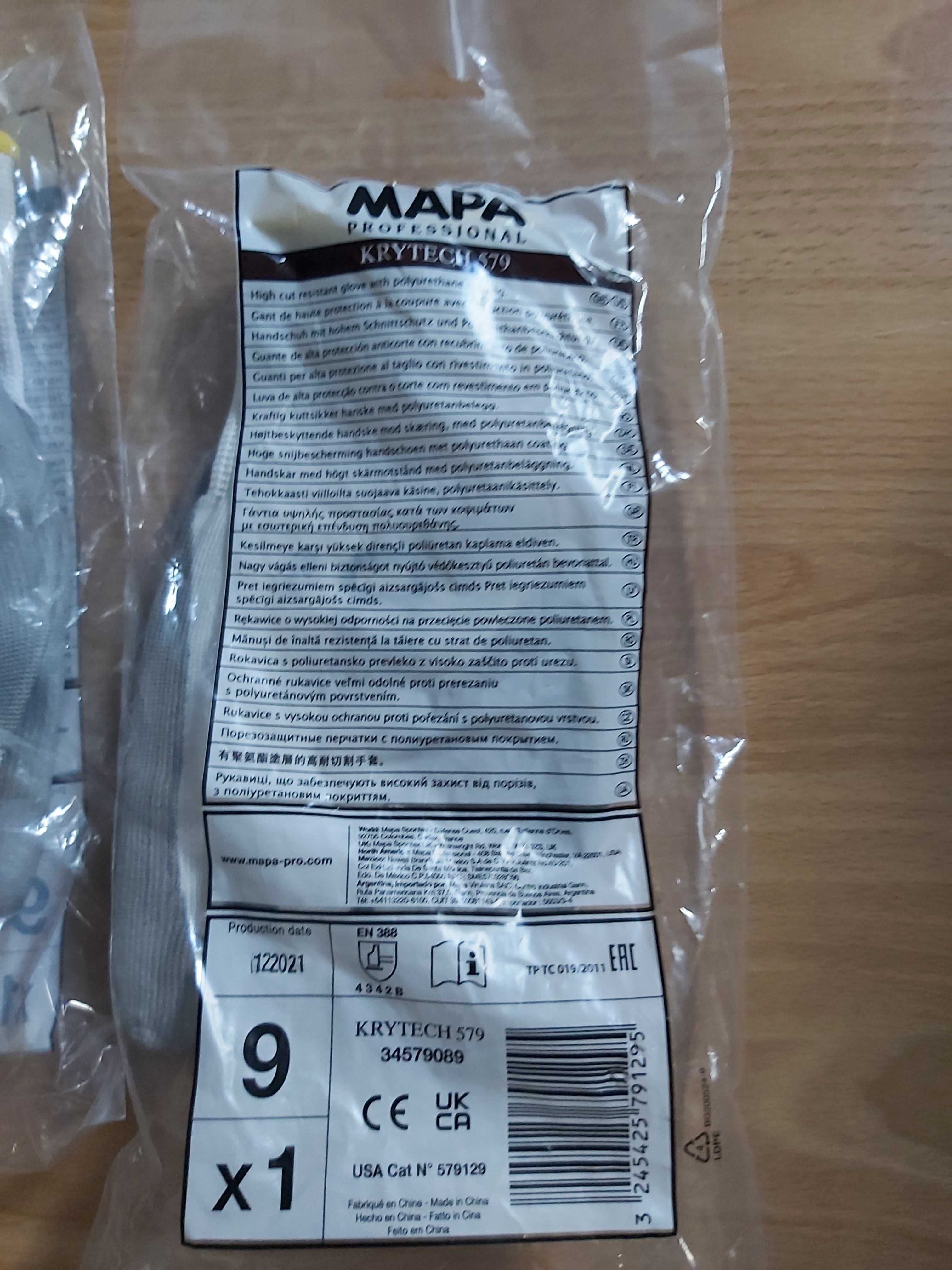 Rękawice ochronne Mapa 579 Krytech