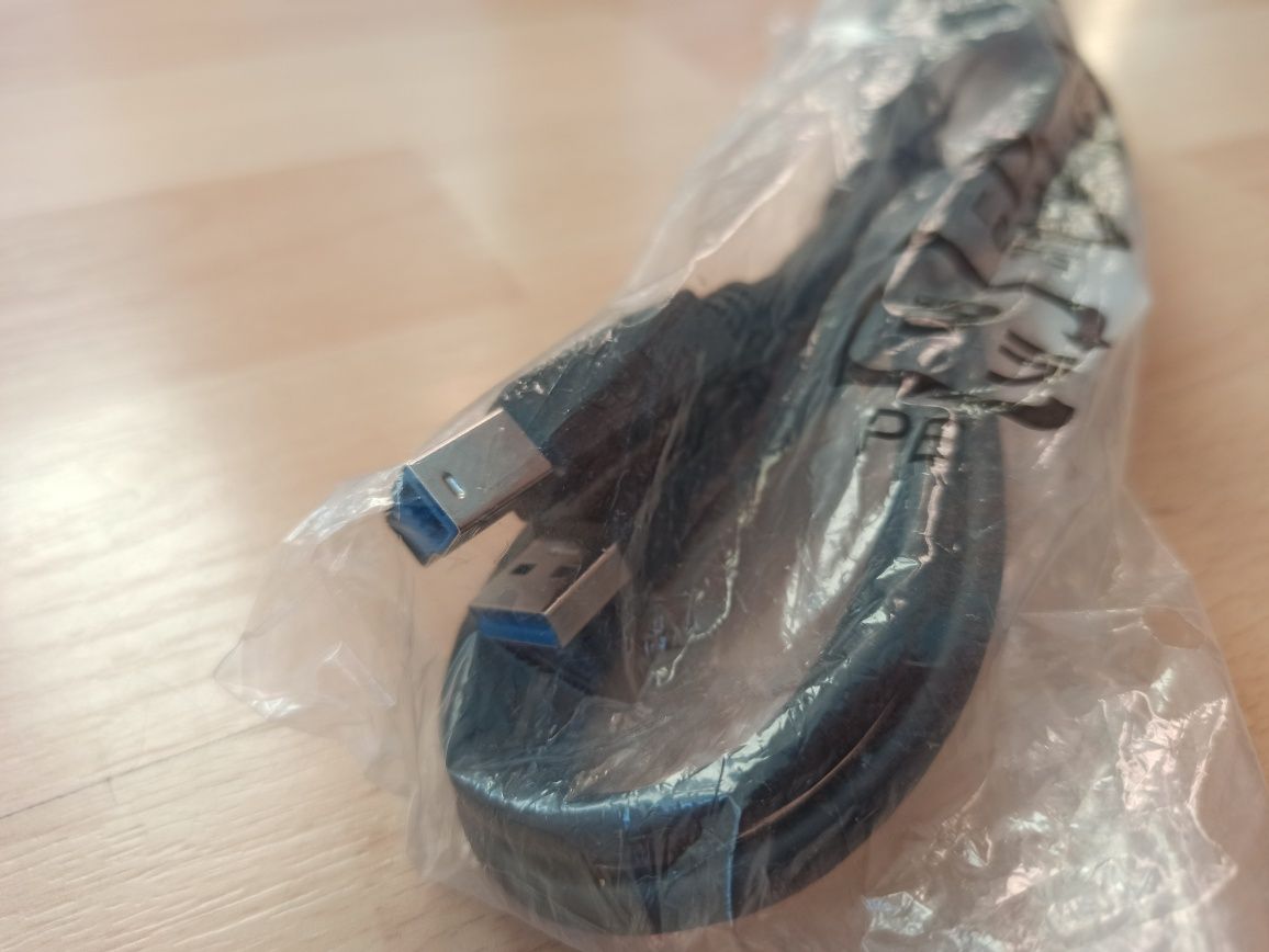 Kabel USB-B 2.0 1.8m do drukarki monitora