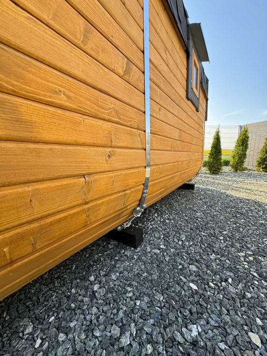 Sauna ogrodowa KWADRO z panoramicznym oknem