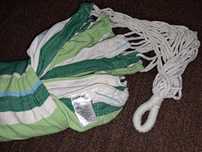 Cama de Rede :: 150 kg :: Tons de Verde :: RockTrail