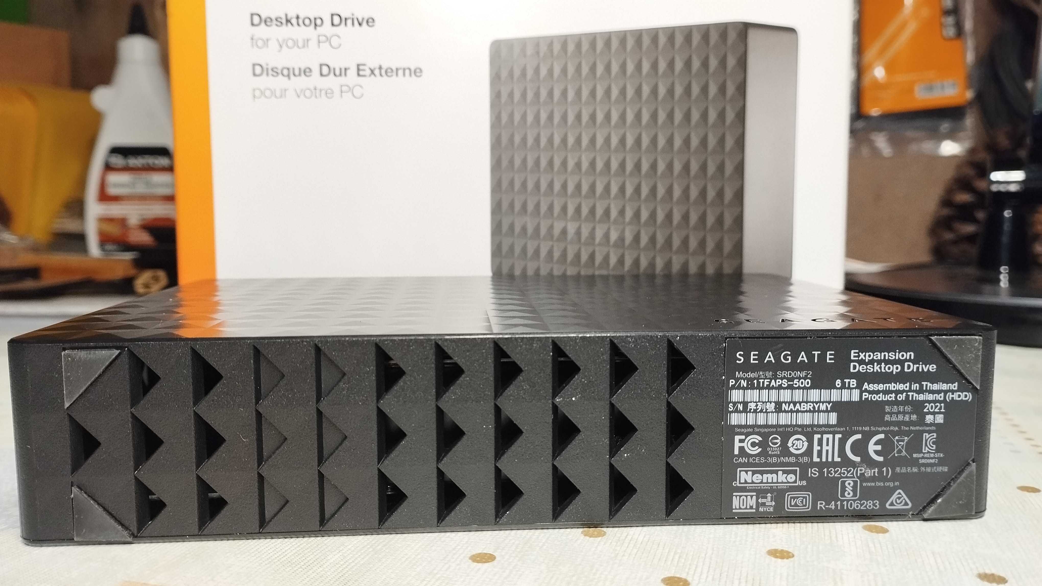 6 TB SEAGATE Disco Externo (x2)