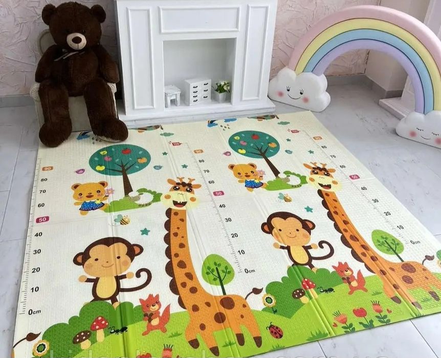 Термоковрик 200×180, 2×1.6термокилимок детский килимки дитячі ковер