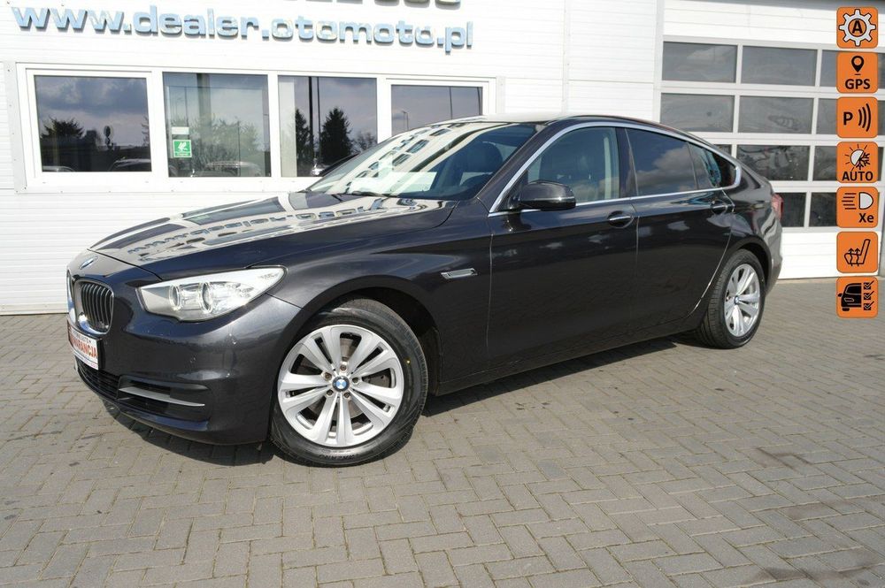 BMW 5GT 2.0 D Automat Bi-Xenon Nowe opony Navi Skóra 224 tys.km. Euro 6b
