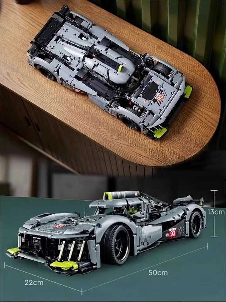 ‼️В КОРОБЦІ‼️Конструктор PEUGEOT 9X8 24H Hypercar, Technic 42156