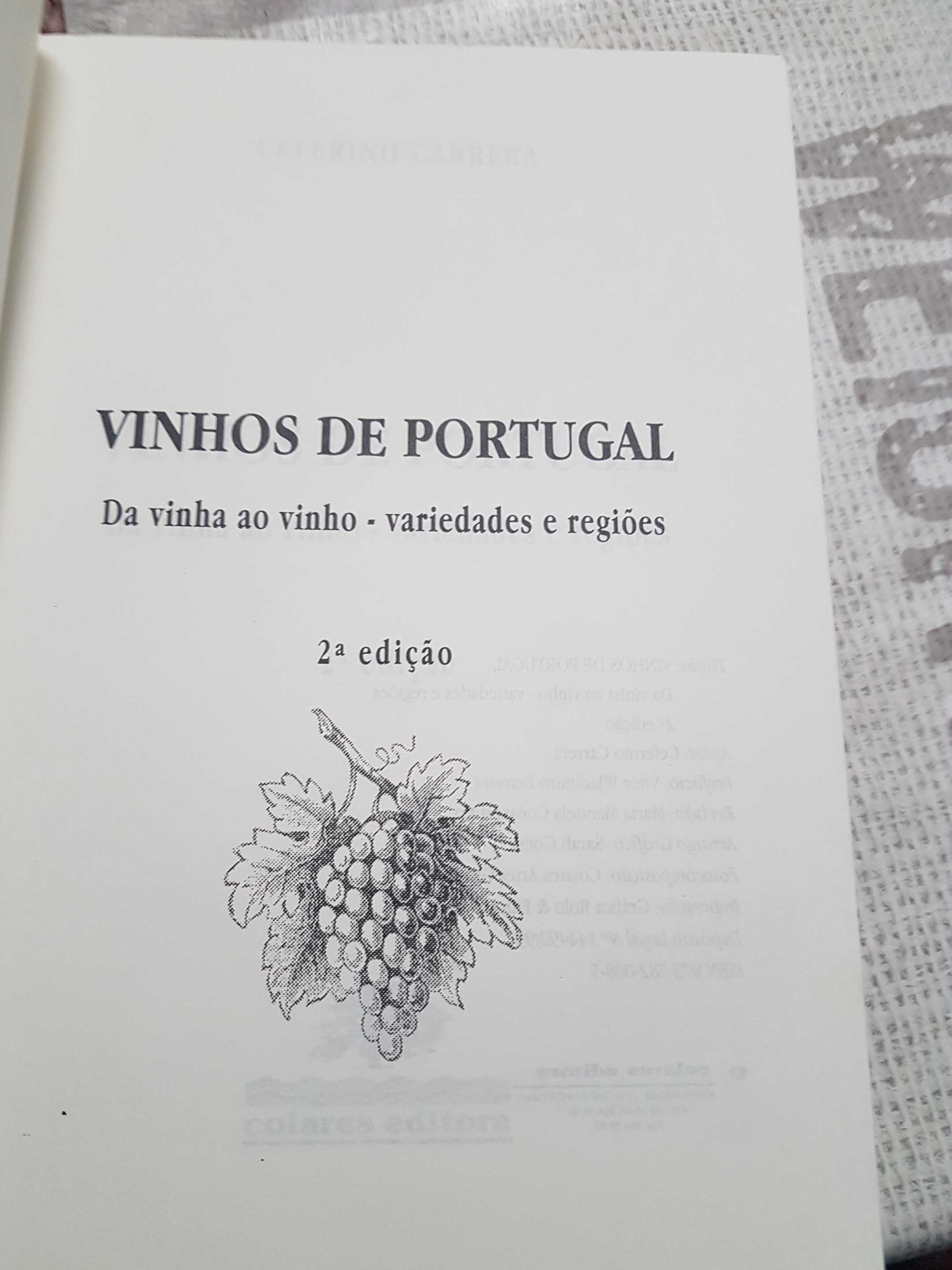 Livro vinhos de Portugal 2°edição