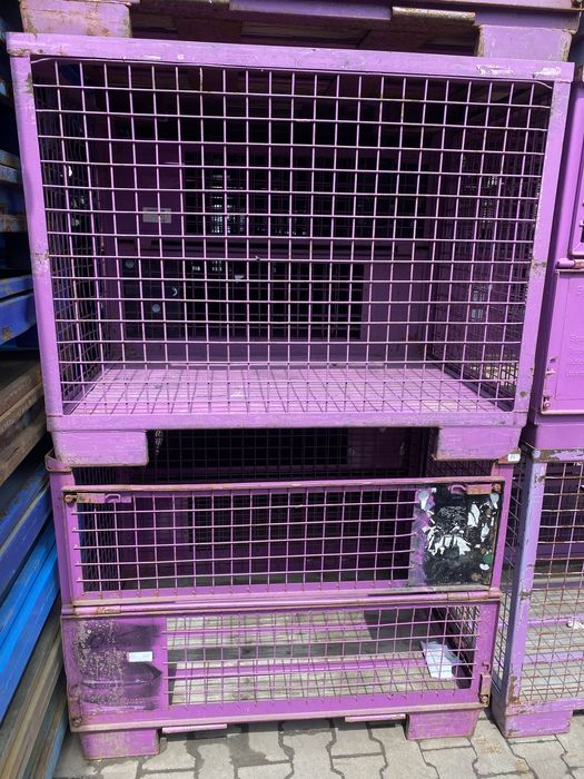 Gitterbox giterbox kosze siatkowe skrzynie metalowe