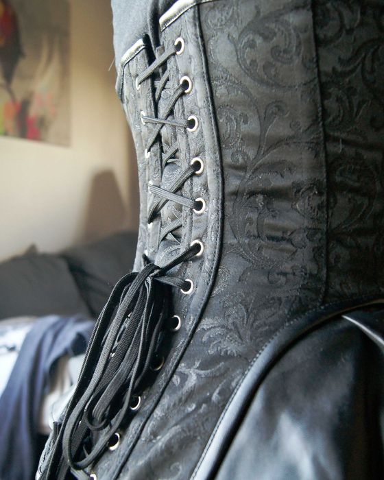 Gorset overbust gotycki/alternatywny