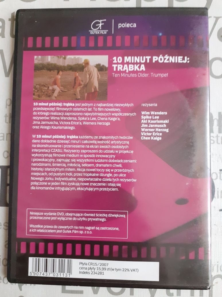 10minut później trąbka. Film DVD