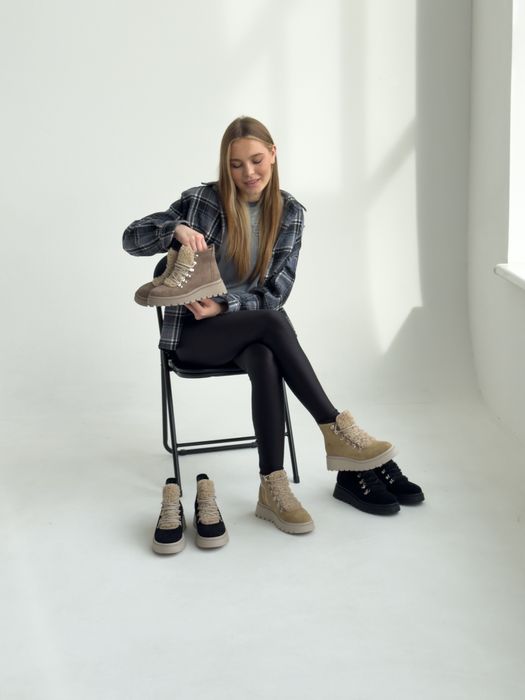 ЗНИЖКА‼️Італія Преміум зимовні черевики в 4 кольорах /// Всі розміри