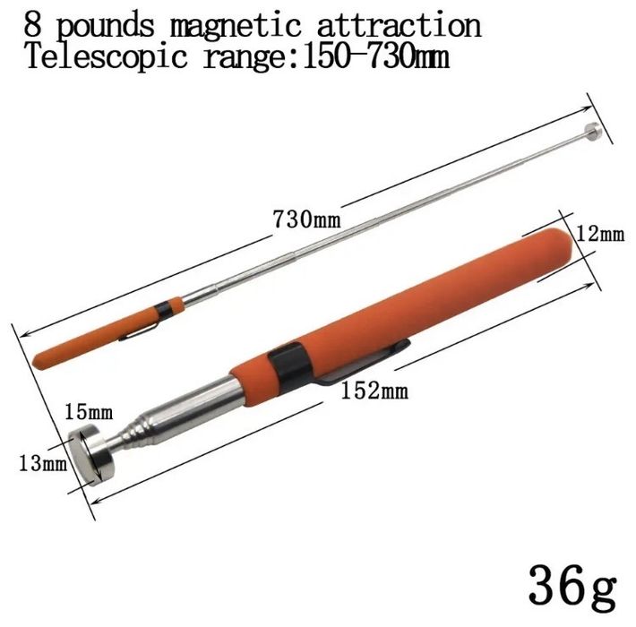 Телескопический магнит
