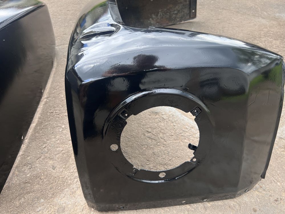 Крила Газ 3307 3309 обліцовка капот